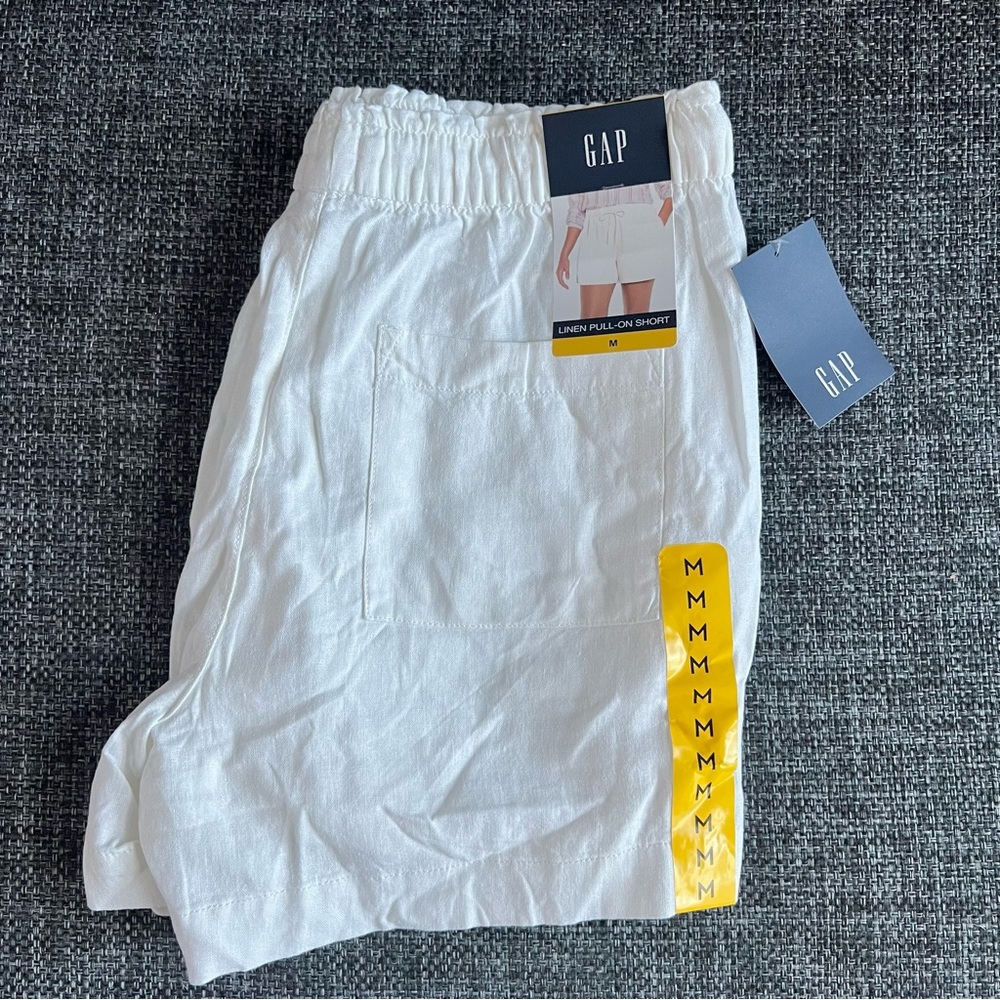 NWT Gap Women's Linen Short - Picture 7 of 8